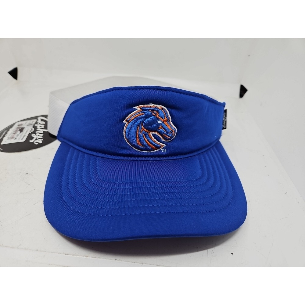 Boise State Broncos Visor Hat Cap Strapback Zephyr Blue Orange NCAA Football